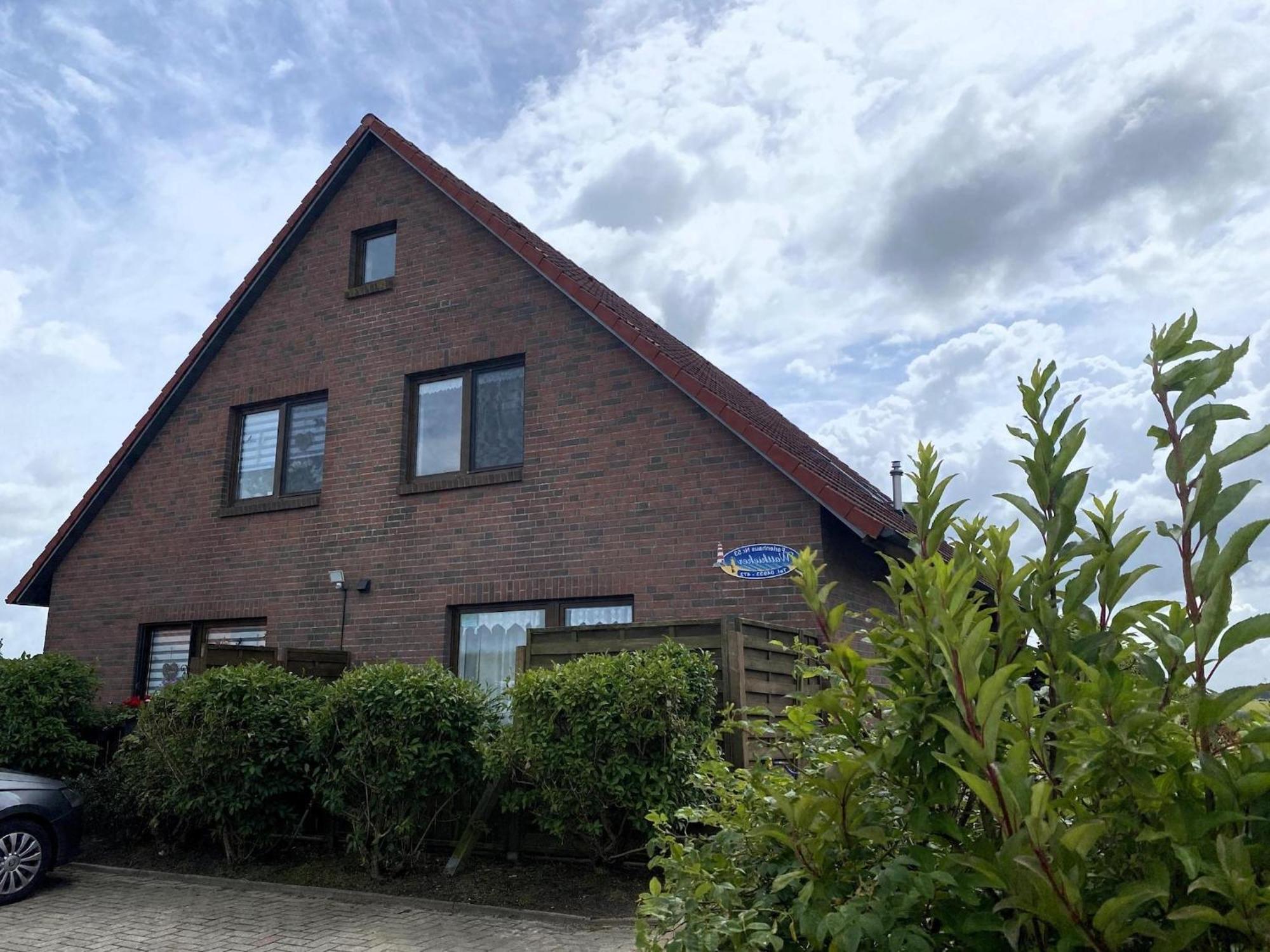 Spacious Apartments With Private Terrace Near The North Sea Dike Neßmersiel Buitenkant foto