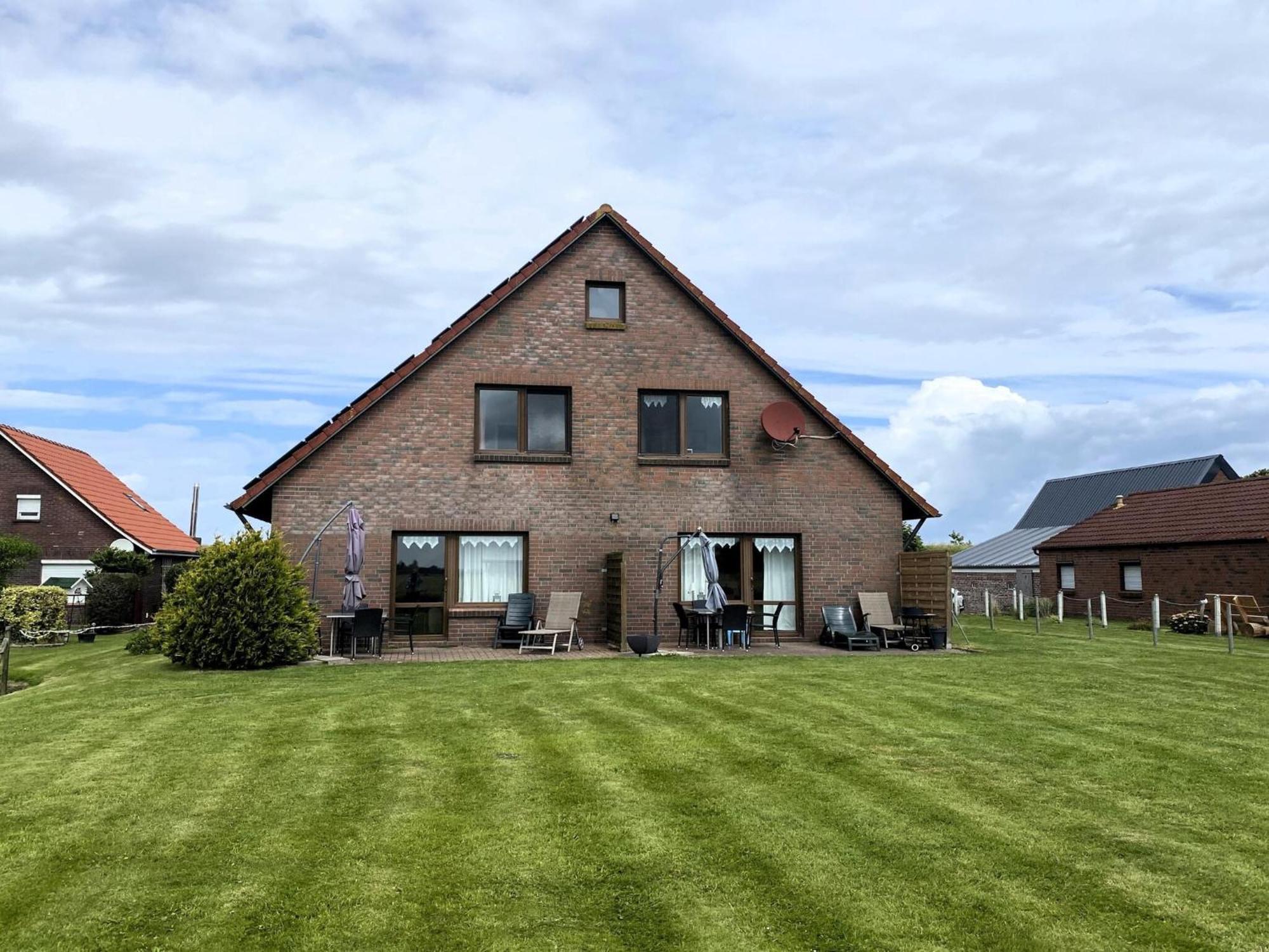 Spacious Apartments With Private Terrace Near The North Sea Dike Neßmersiel Buitenkant foto